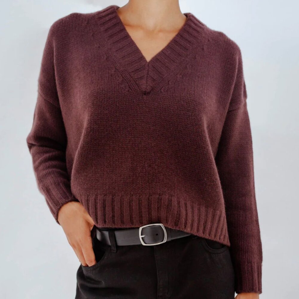 Sister Katie - The Kathleen Kelly V Neck Sweater